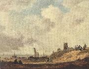 Jan van Goyen, Seashore at Scheveningen